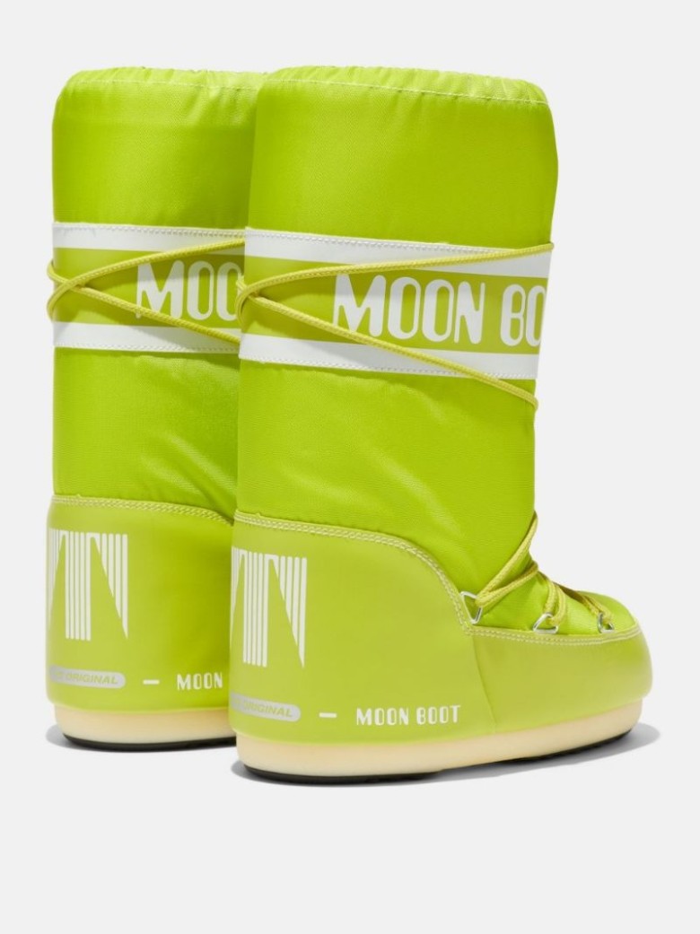 MOON BOOT ICON LIME NYLON Nylon Stiefel Herren Gelb | Schweiz SKM-804216