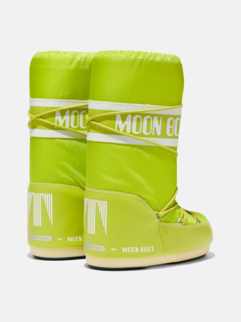 MOON BOOT ICON LIME NYLON Schneestiefel Kinder Grün | Schweiz RNE-769250