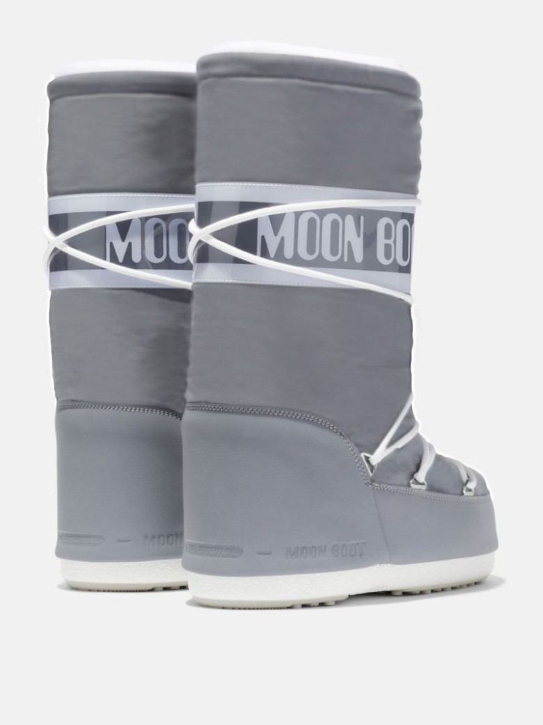 MOON BOOT ICON REFLEX Schneestiefel Herren Silber | Schweiz FCB-561372