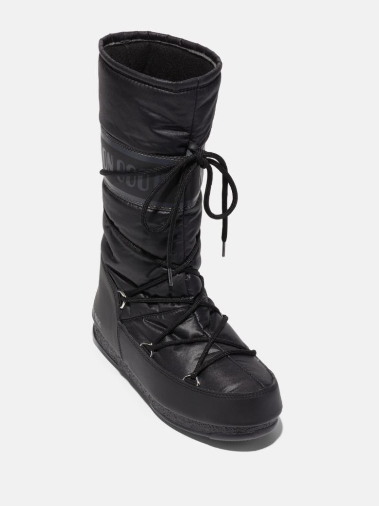 MOON BOOT PROTECHT HI-TOP Schneestiefel Damen Schwarz | Schweiz AIC-893406