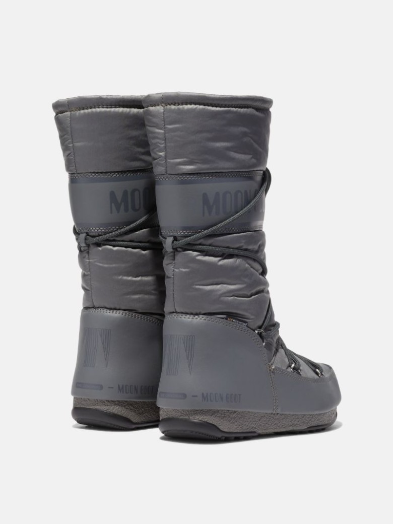 MOON BOOT PROTECHT HI-TOP Schneestiefel Damen Grau | Schweiz CTD-867210