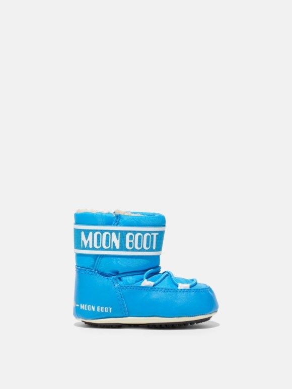 MOON BOOT CRIB NYLON Regenstiefel Kinder Blau | Schweiz VZL-921573