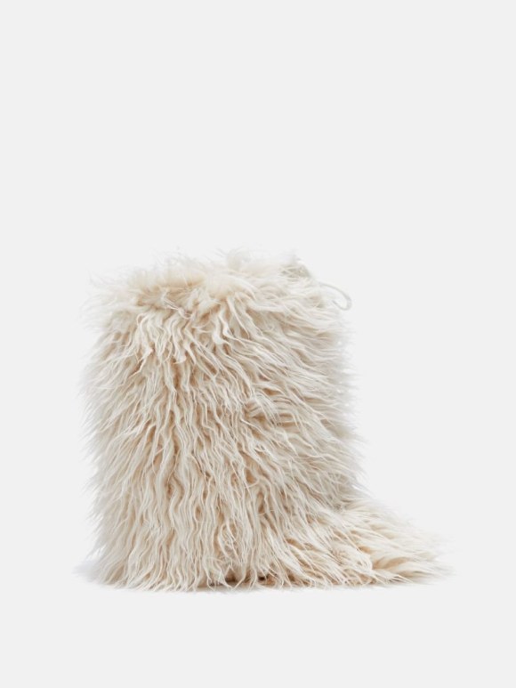 MOON BOOT Faux-Fur Icon Covers Schneestiefel Damen Weiß | Schweiz LDY-632758