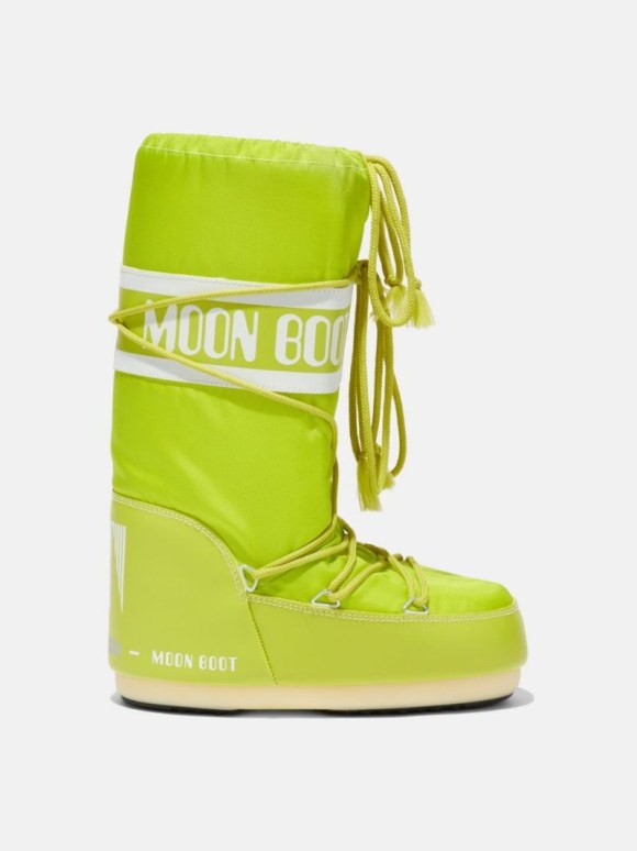 MOON BOOT ICON LIME NYLON Schneestiefel Kinder Grün | Schweiz RNE-769250