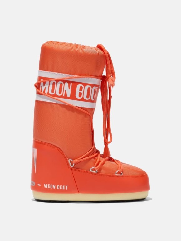 MOON BOOT ICON NYLON Schneestiefel Kinder Orange | Schweiz NGS-643105