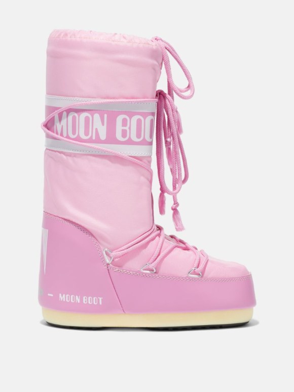 MOON BOOT ICON NYLON Skistiefel Damen Rosa | Schweiz KEB-948201