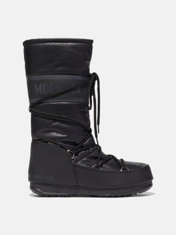 MOON BOOT PROTECHT HI-TOP Schneestiefel Damen Schwarz | Schweiz AIC-893406